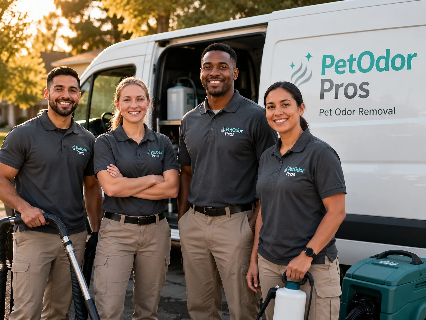 Pet Odor Removal team serving Grove, OK